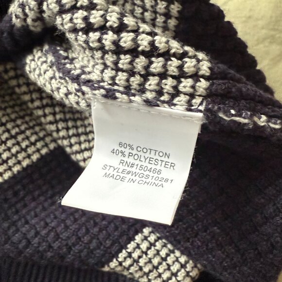 Cotton Blend Waffle Stitch Sweater - NWOT - XXL - Picture 13 of 14